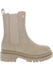 U.S. Polo Assn. Sztyblety w kolorze beżowym rozmiar: 38. Brązowe obuwie sportowe U.S. Polo Assn., bez zapięcia. Za 228.38 zł.