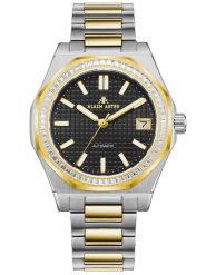 ALAIN ASTER Zegarek kwarcowy w kolorze złoto-srebrno-czarnym rozmiar: onesize. Szare, analogowe zegarki ALAIN ASTER, ze stali. Za 1,130.99 zł.