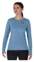 Bluza do biegania damska Inov-8 Performance Long Sleeve. Niebieskie bluzy sportowe Inov-8, xs, bez wzorów, z poliesteru, bez kaptura. Za 98.99 zł.