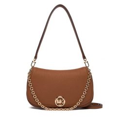 Torebka MICHAEL Michael Kors. Brązowe torebki klasyczne MICHAEL Michael Kors, bez wzorów, bez dodatków. Za 1,429.00 zł.