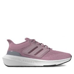 Buty do biegania adidas. Czerwone obuwie sportowe Adidas, bez zapięcia, do biegania. Za 599.99 zł.
