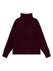 Perfect Cashmere Kaszmirowy golf "Senge" w kolorze ciemnofioletowym rozmiar: L. Czerwone golfy Perfect Cashmere, l, bez wzorów, z kaszmiru, bez ramiączek. Za 1,161.32 zł.