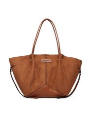 KARL LAGERFELD Torebka B4W30359 Brązowy ciemny. Brązowe shopper KARL LAGERFELD, bez wzorów, z materiału, bez dodatków. Za 849.99 zł.