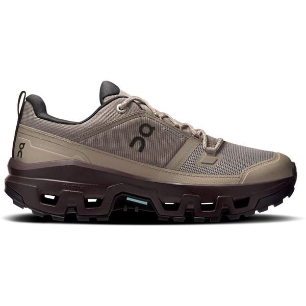 Buty damskie On Cloudrock Low Waterproof. Zielone trekkingi On, z gumy, trekkingowe. Za 769.99 zł.