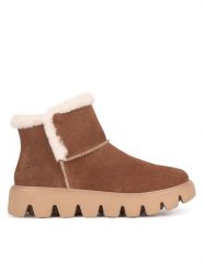 Rieker Revolution Lifestyle Śniegowce W2071-20 Brązowy. Brązowe trapery i śniegowce Rieker Revolution Lifestyle, ze skóry. Za 391.00 zł.