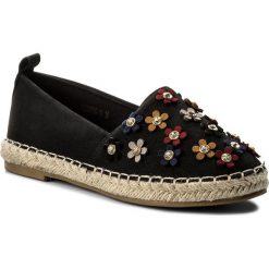 Espadryle JENNY FAIRY WS56700-10. Czarne espadryle Jenny Fairy, bez wzorów, z materiału, bez obcasa, bez zapięcia. W wyprzedaży za 34.99 zł.