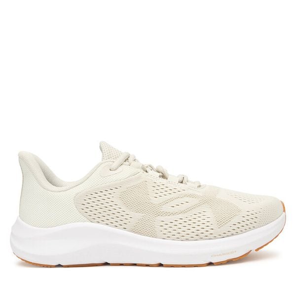 Buty do biegania Under Armour. Szare obuwie sportowe Under Armour, bez zapięcia, do biegania. Za 229.99 zł.