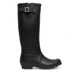 Kalosze Hunter. Czarne kalosze Hunter, bez wzorów. Za 279.99 zł.