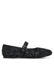 Tommy Jeans Baleriny Tjw Knitted Ballerina EN0EN03030 Czarny. Czarne baleriny Tommy Jeans, bez wzorów, z jeansu, bez obcasa. Za 409.99 zł.