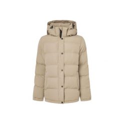 Damska kurtka z kapturem Pepe Jeans Bibi. Brązowe kurtki narciarskie Pepe Jeans, l, bez wzorów, z jeansu, z kapturem, narciarskie. Za 722.80 zł.
