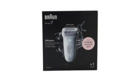 Braun 7-011 Silk-?pil 7 Wet&Dry-Epilierer, wei?/silber. Depilatory Braun. Za 337.99 zł.