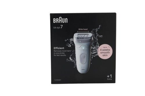 Braun 7-011 Silk-?pil 7 Wet&Dry-Epilierer, wei?/silber. Depilatory Braun. Za 340.99 zł.