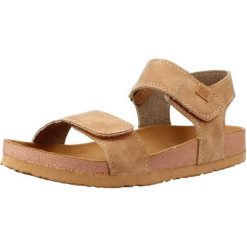 Sandały GIOSEPPO TREDEGAR Brązowy. Brązowe sandały Gioseppo, bez wzorów, z syntetyku, bez obcasa, bez zapięcia. Za 138.99 zł.