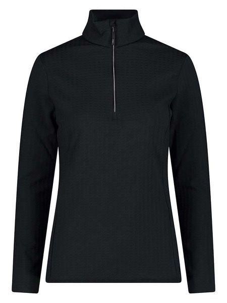 Cmp Bluza polarowa w kolorze czarnym rozmiar: 48. Czarne bluzy CMP, bez wzorów, z materiału, bez kaptura. Za 211.95 zł.