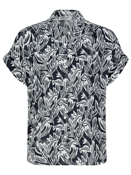 Sublevel Bluzka rozmiar: S. Białe bluzki Sublevel, s, bez wzorów, z wiskozy, klasyczne, bez kołnierzyka, bez ramiączek. Za 61.02 zł.