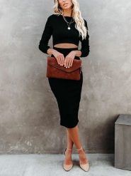 LA Angels Sukienka w kolorze czarnym rozmiar: S. Czarne sukienki LA Angels, s, bez wzorów, bez kołnierzyka, bez ramiączek, midi. Za 152.99 zł.