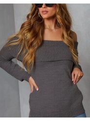 Milan Kiss Sweter w kolorze antracytowym rozmiar: S. Czarne swetry Milan Kiss, s, bez wzorów, bez ramiączek. Za 86.99 zł.