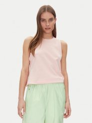 Adidas by Stella McCartney Top JI5177 Różowy Regular Fit. Czerwone topy adidas by Stella McCartney, m, bez wzorów, z syntetyku, bez kołnierzyka, bez ramiączek. Za 169.99 zł.