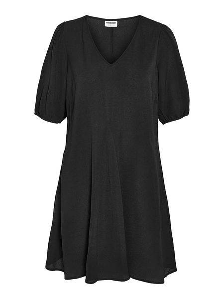 Noisy may Sukienka w kolorze czarnym rozmiar: S. Czarne sukienki Noisy may, s, bez wzorów, bez kołnierzyka, bez ramiączek, midi. Za 48.39 zł.