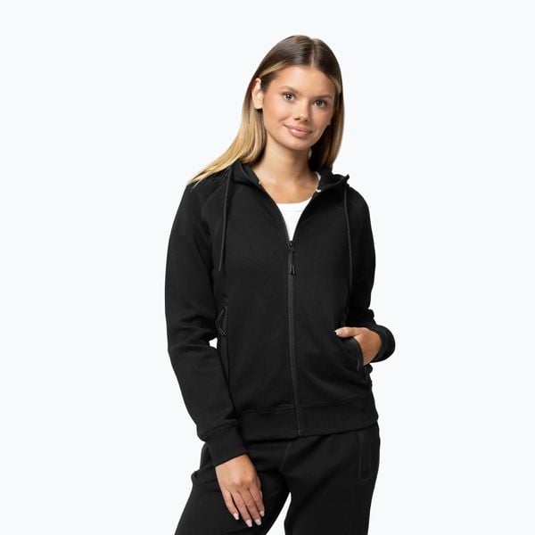 Bluza damska Pitbull Explory Hooded Zip. Czarne bluzy PITBULL, m, bez wzorów, z bawełny, bez kaptura. Za 229.99 zł.