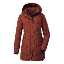Parka dla kobiet Killtec GW 60. Czerwone parki Killtec, na zimę, bez kaptura. Za 727.00 zł.