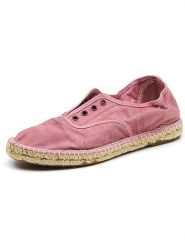 Natural world Espadryle w kolorze jasnoróżowym rozmiar: 35. Różowe espadryle Natural World, bez wzorów, bez obcasa, bez zapięcia. Za 121.99 zł.