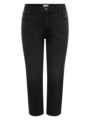 ONLY Carmakoma Dżinsy - Slim fit - w kolorze czarnym rozmiar: 42/L32. Czarne jeansy Only Carmakoma, l, z aplikacjami. Za 158.47 zł.
