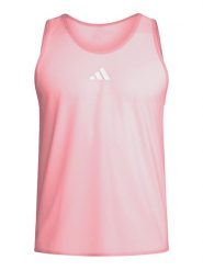 Adidas Top funkcyjny w kolorze jasnoróżowym rozmiar: XXL. Różowe topy Adidas, xxl, bez wzorów, bez kołnierzyka, bez ramiączek. Za 32.75 zł.