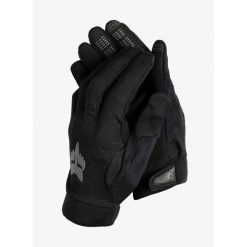 Rękawiczki rowerowe damskie Fox Ranger Glove. Czarne rękawiczki FOX, bez wzorów, sportowe. Za 131.99 zł.