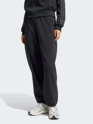 Adidas Spodnie dresowe 164782 Czarny Loose Fit. Czarne spodnie dresowe Adidas, m, bez wzorów, z dresówki. Za 329.99 zł.
