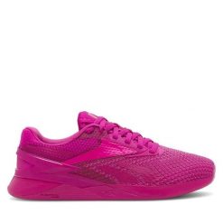 Buty na siłownię Reebok. Czerwone obuwie sportowe Reebok, bez zapięcia, na fitness i siłownię. Za 359.99 zł.