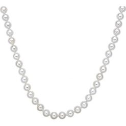 Naszyjnik perłowy - dł. 45 cm. Białe naszyjniki The Pacific Pearl Company, Nova Pearls Copenhagen, z perłą, z mosiądzu. W wyprzedaży za 153.95 zł.