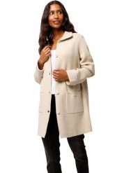 Heine Kardigan w kolorze beżowym rozmiar: 36. Brązowe kardigany Heine, bez wzorów. Za 56.99 zł.