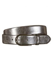 Herrlicher Skórzany pasek w kolorze srebrnym rozmiar: 115. Szare paski Herrlicher, bez wzorów, z materiału. Za 82.99 zł.