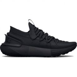 Buty do chodzenia damskie Under Armour Hovr Phantom 3. Czarne obuwie sportowe Under Armour, z materiału, bez zapięcia, trekkingowe. Za 696.00 zł.