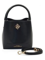 ATELIERS SAINT GERMAIN Skórzana torebka w kolorze czarnym - 17 x 17 x 10 cm rozmiar: onesize. Czarne torby na ramię ATELIERS SAINT GERMAIN, bez wzorów, z materiału, przez ramię, bez dodatków. Za 411.95 zł.