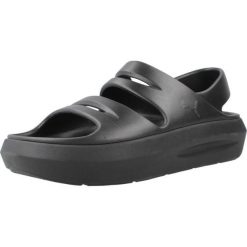 Sandały PUMA YELLOW FLATTER SANDAL Czarny. Czarne sandały Puma, bez wzorów, z gumy, bez obcasa, bez zapięcia. Za 196.99 zł.