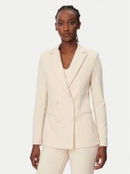 Rinascimento Marynarka CFC0128295003 Beżowy Slim Fit. Brązowe marynarki i żakiety Rinascimento, xl, bez wzorów, z syntetyku. Za 629.99 zł.