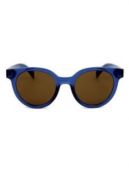 Levi's Damskie okulary przeciwsłoneczne w kolorze niebiesko-brązowym rozmiar: 50. Brązowe okulary przeciwsłoneczne Levi's®, bez wzorów, z tworzywa sztucznego. Za 124.95 zł.