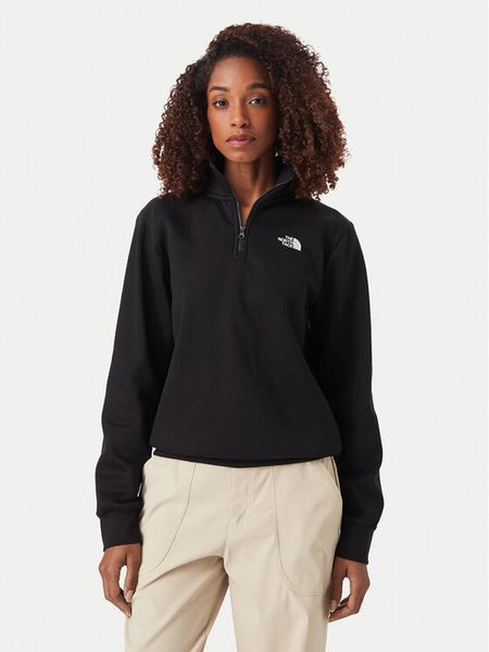 The North Face Bluza Evolution Simple Dome NF0A8ET5 Czarny Regular Fit. Czarne bluzy The North Face, m, bez wzorów, z syntetyku, bez kaptura. Za 299.99 zł.