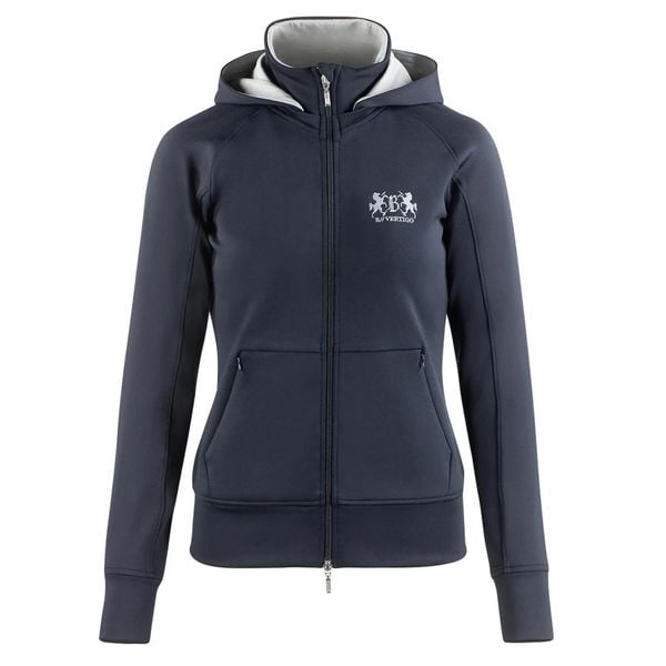 Damska bluza z kapturem B Vertigo Colleen. Niebieskie bluzy B VERTIGO, na zimę, bez wzorów, z elastanu, z kapturem. Za 285.50 zł.