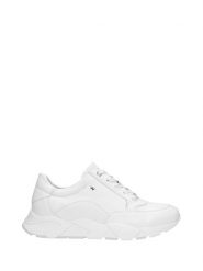 Wojas Skórzane sneakersy w kolorze białym rozmiar: 41. Białe trampki Wojas, bez wzorów, ze skóry, bez zapięcia. Za 336.95 zł.