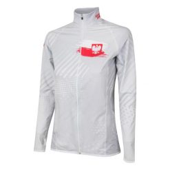 Bluza damska do biegania rozpinana EXTREME HOBBY POLSKA PRIME. Białe bluzy EXTREME HOBBY, na jesień, xs, bez wzorów, z elastanu, bez kaptura. Za 219.00 zł.
