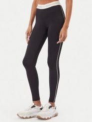 Guess Legginsy V6BB13 K6335 Czarny Slim Fit. Czarne legginsy Guess, xxs, z aplikacjami, z syntetyku. Za 264.99 zł.