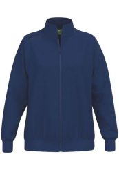 Damska bluza dresowa Erima TS. Niebieskie bluzy Erima, uniwersalny, bez wzorów, z bawełny, bez kaptura. Za 193.50 zł.