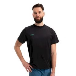 Koszulka Jobe Rashguard unisex z krótkim rękawem luźna. Czarne bluzki JOBE, bez wzorów, sportowe, bez kołnierzyka, bez ramiączek. Za 199.00 zł.