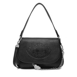 Torebka Juicy Couture. Czarne torebki klasyczne Juicy Couture, bez wzorów, bez dodatków. Za 349.99 zł.