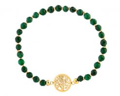 Bransoletka ze stali szlachetnej z chalcedonem - drzewo. Bransoletki Artelioni, ze stali. Za 129.00 zł.
