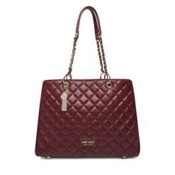 Torebka Nine West. Czerwone torebki klasyczne Nine West, bez wzorów, bez dodatków. Za 299.99 zł.