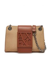 Armani Exchange Torebka XW000281 AF13673 U6164 Brązowy. Brązowe torebki klasyczne Armani Exchange, bez wzorów, ze skóry, bez dodatków. Za 409.99 zł.